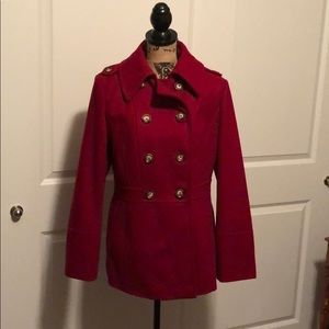 Michael Kors Red peacoat